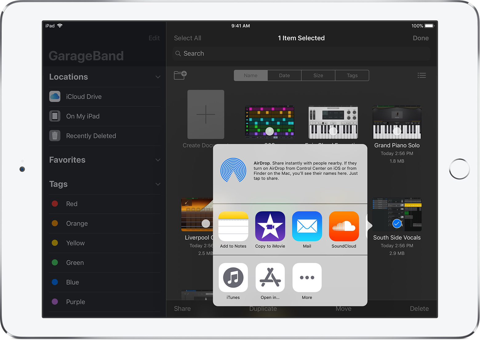 How to download a song from garageband to your iphone 1